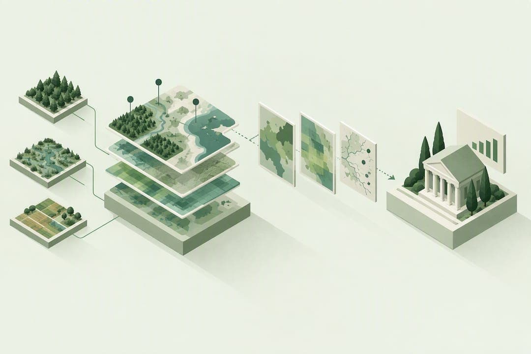 Cartographier les dépendances à la nature pour les décideurs